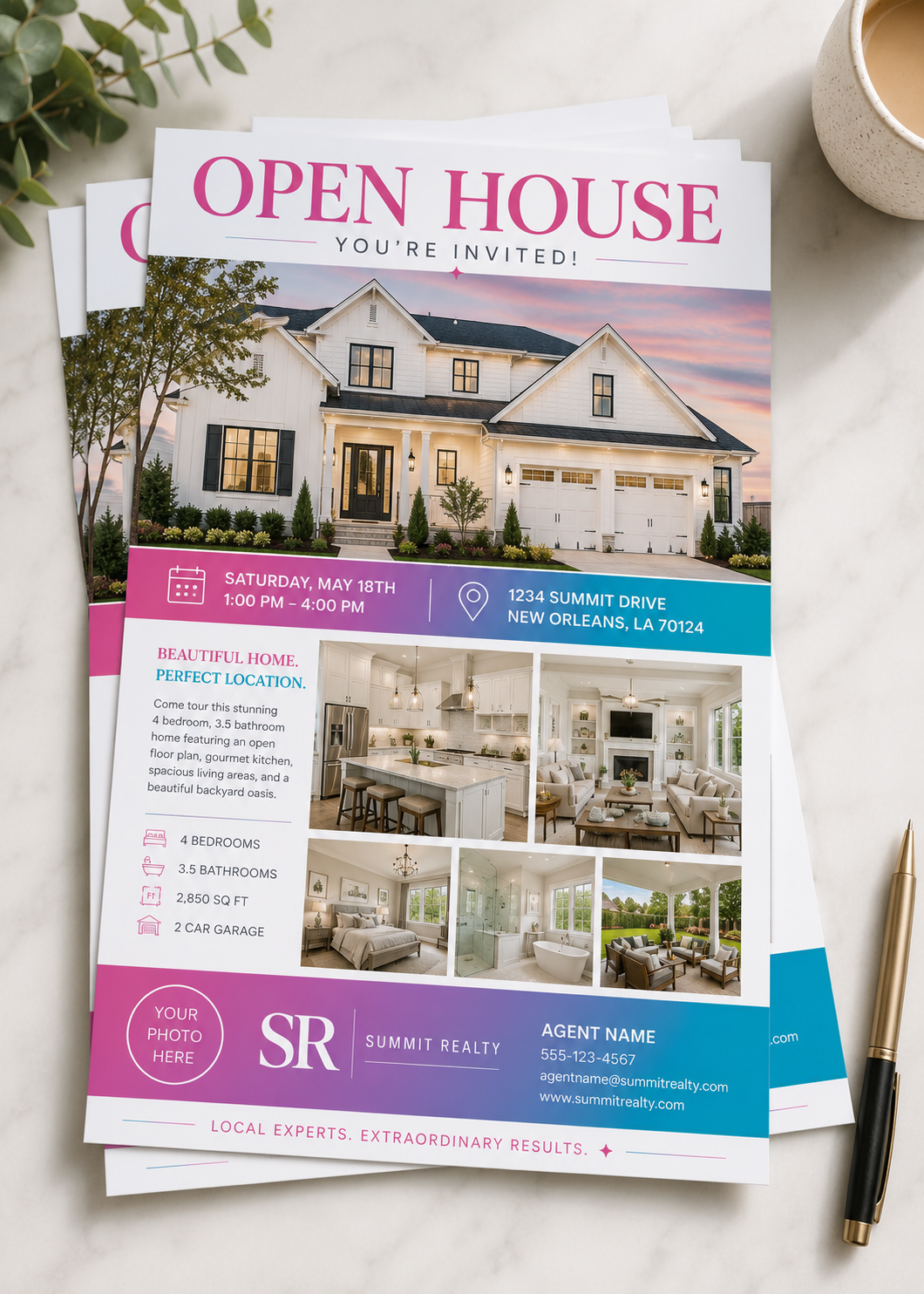 Open House Flyers