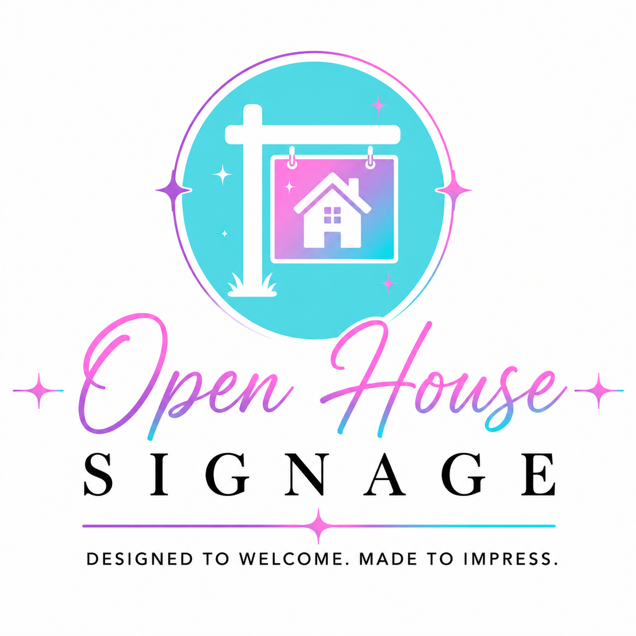 Open House Signage
